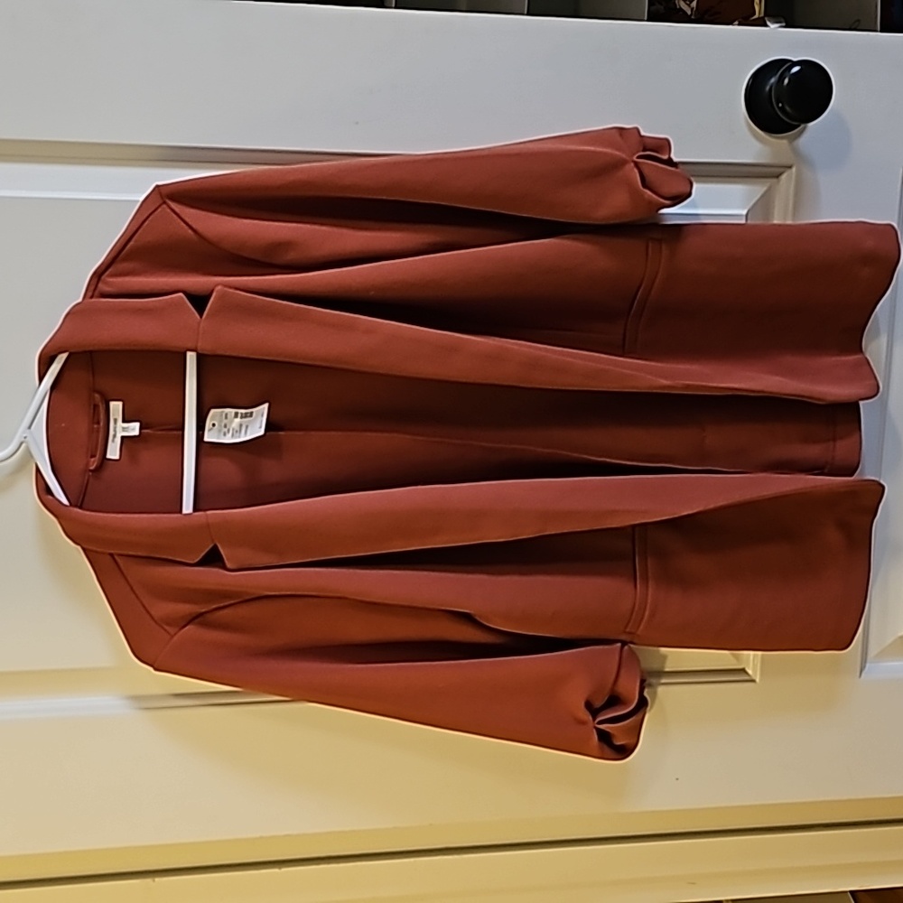 Maurices rust blazer size large new with tags
